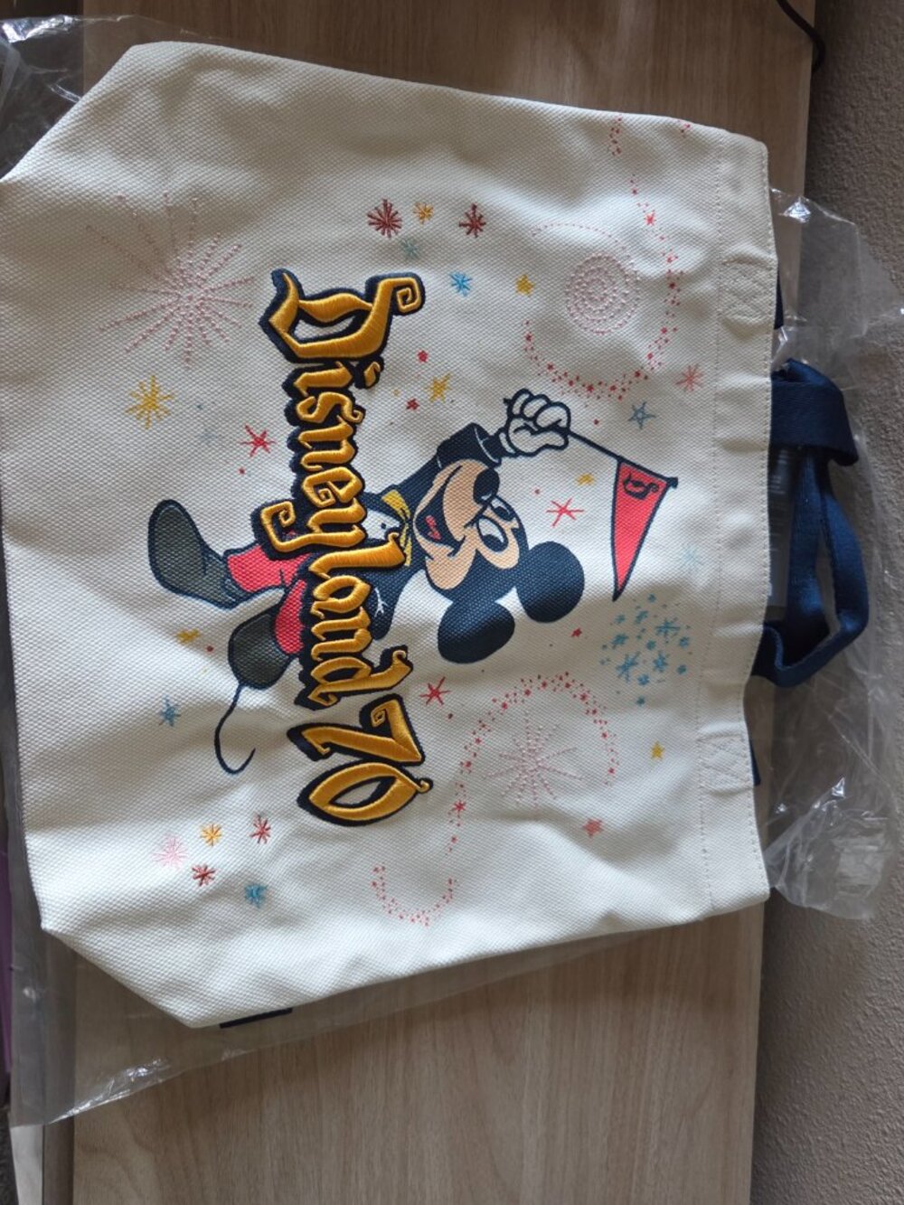 70th Anniversary Mickey Mouse Canvas Tote